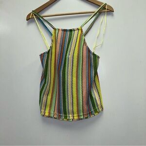 J.O.A. Colorful Knit Sweater